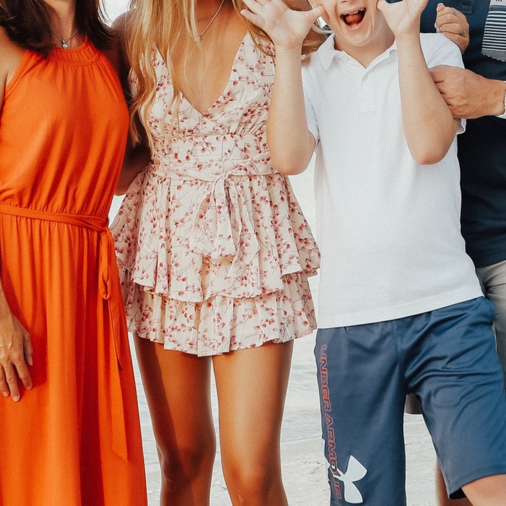 cherry blossom romper